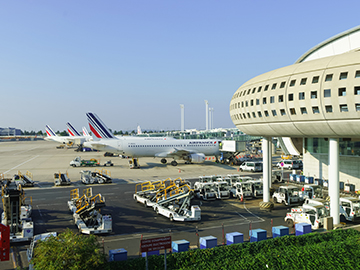 L'aéroport de Roissy CDG